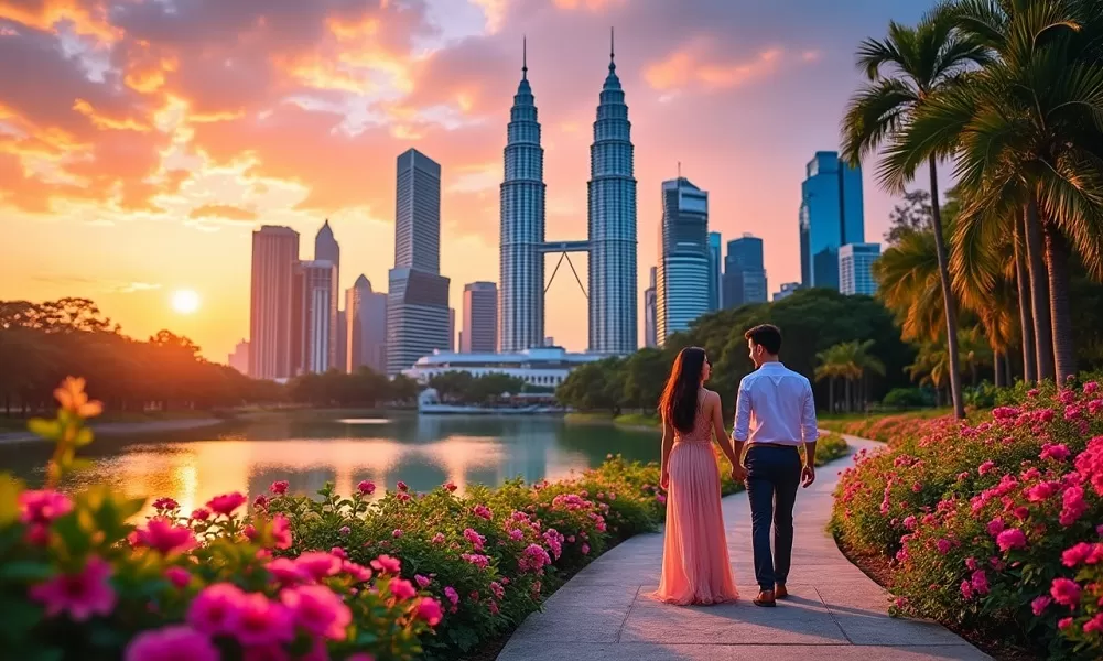 Romantic Malaysia Honeymoon